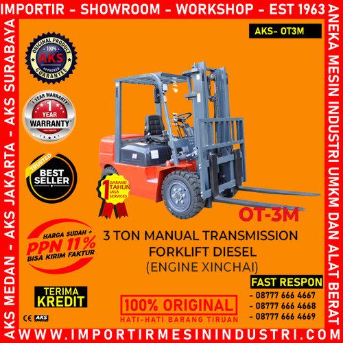 Transmission Diesel Engine Forklift Manual 36.8KW AKS OT 3M