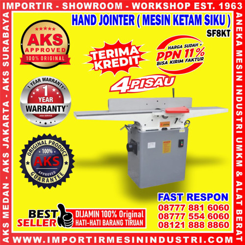 Hand Jointer Mesin Ketam Siku AKS - SF8KT