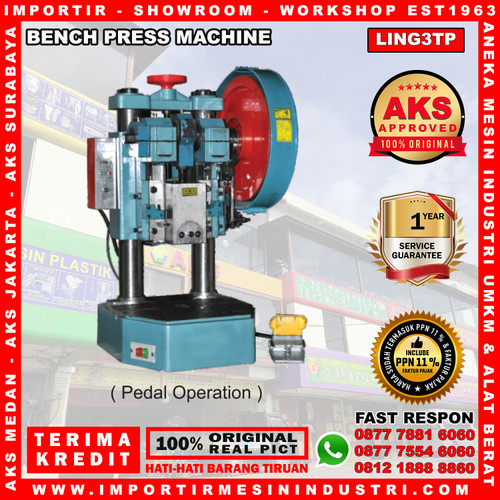 Mesin Press Power 3 TON Stamping Leather Machine AKS - LING3TP