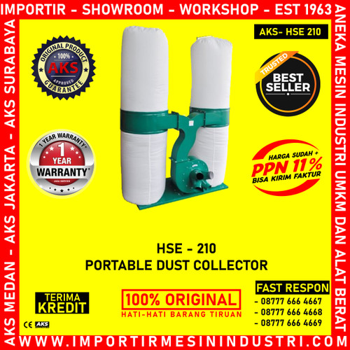 Portable Dust Collector Penghisap Debu AKS - HSE210