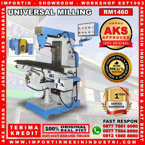 Mesin Gilling Drilling Milling Speed Range 40 - 1300 rpm AKS - RM1460