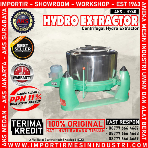 Machine Centrifugal Hydro Extractor Mesin Pengering Baju AKS - HX60