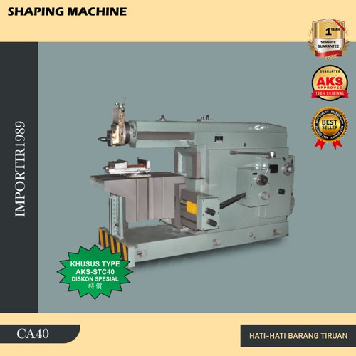 Mesin Planer Otomatis Shaper Metal Logam 364 x 157 x 178 mm AKS - CA40