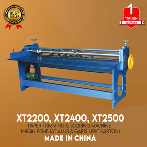 NEW Mesin Lipat Karton - Paper Trimming Machine 220 cm 1.1 Kw - XT2200