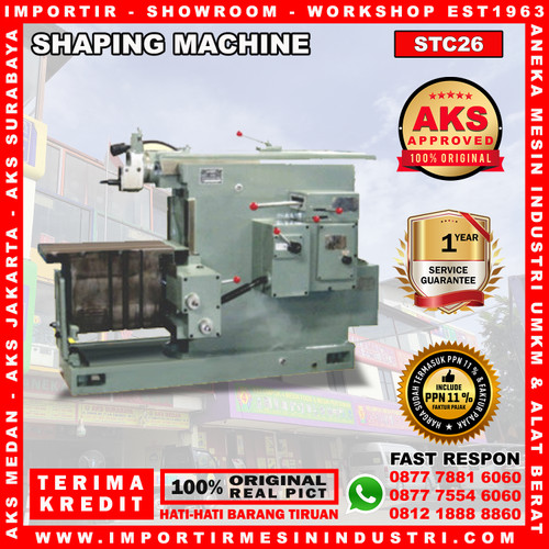 Shaper Mesin Proses Pembentukan Shaping China Berat 1578 Kg AKS STC26