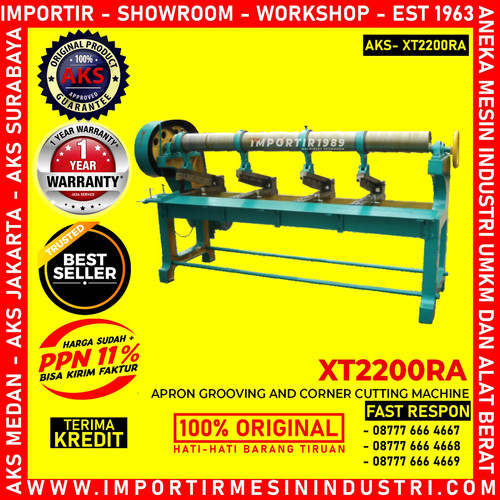 Mesin Model Roda Atas Pemotong Karton 220 cm 2.2 kW - XT2200RA