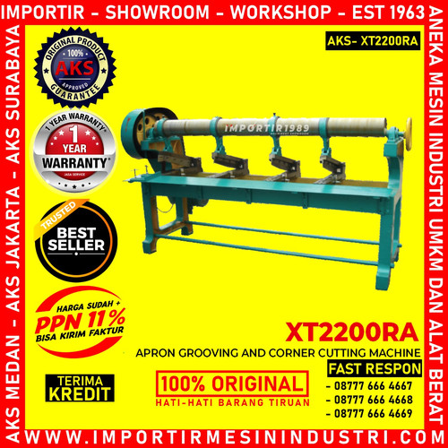 ORI Mesin Pemotong Karton Model Roda Atas 220 cm 2.2 kW - XT2200RA