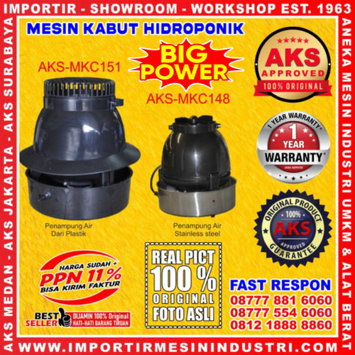 Mesin Embun Kabut Kabut Walet Hidroponik 150 W 1 Phase AKS - MKC148