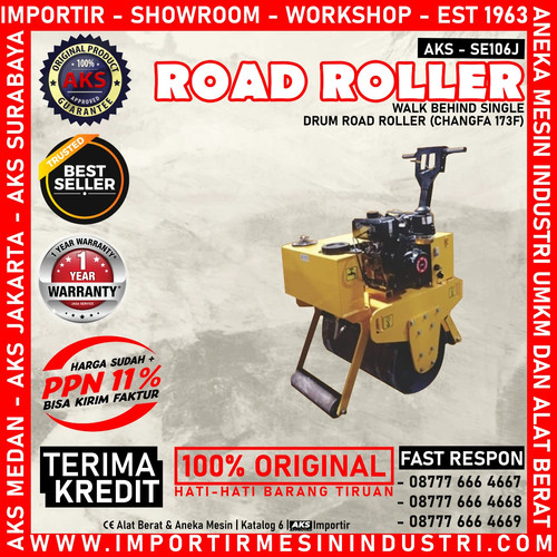 Road Baby Roller Single Drum Tunggal Ukuran 56 x 60 cm AKS - SE106J