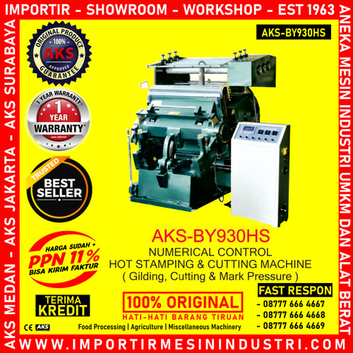 AKS Mesin Garis & Potong Karton Stamping and Cutting 93 x 67 cm