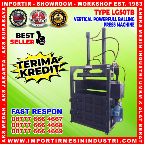 Alat Untuk Press gelas Plastik / Kardus 50 Ton / 11 Kw AKS - LG50TB