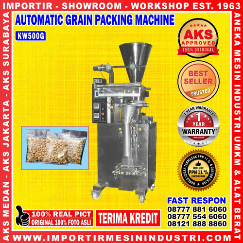 Vertikal Packing Machine Pengisi Biji Kopi dan Gandum | AKS - KW500G