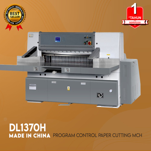 Program Control Paper Cutting Machine Mesin Pemotong Kertas 137 x 16.5