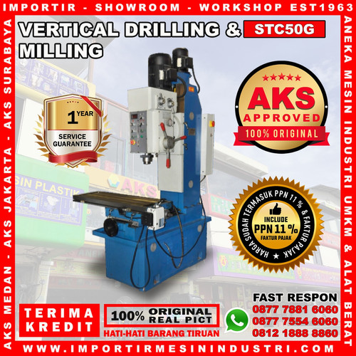 Drilling Milling Mch Verticall - Mesin Bor & Penggilingan - STC50G