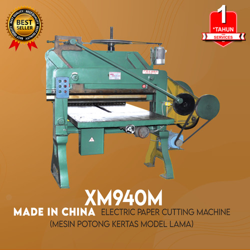 Mesin Pemotong Kertas Electric Paper Cutting 23Times/min 0.37Kw , 2.2K