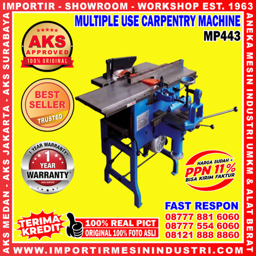 mesin serut kayu , multiple use carpentry AKS alat serut kayu MP443