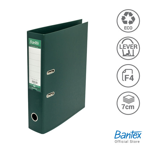 Bantex PP Lever Arch File / Ordner / Folio F4 7cm - 1465