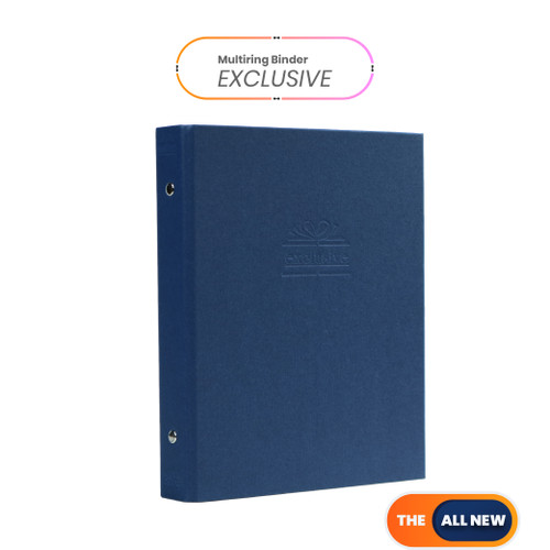 Bantex Exclusive Multiring Binder A5/Binder Hardcover/Binder Karton 20 Ring - 1325