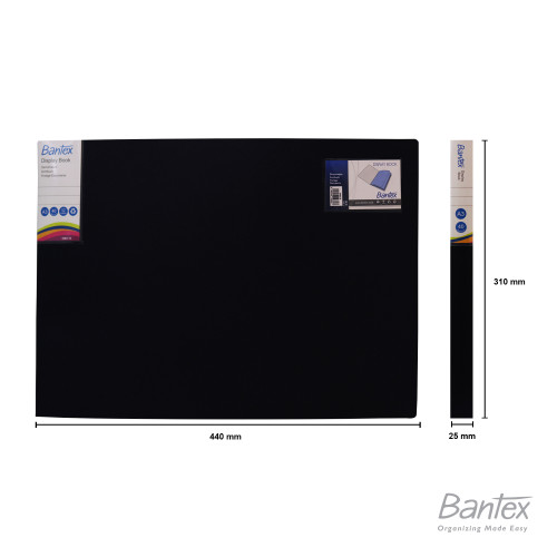 Bantex Display Book A3 Landscape Clear Holder 40 Pockets - 3364