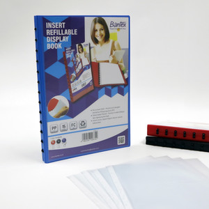 Bantex Insert Refillable Display Book Folio/F4 - 3169