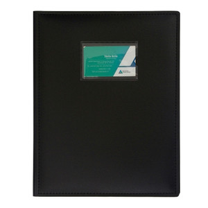 Bantex Exclusive Display Book 24 Pocket Black