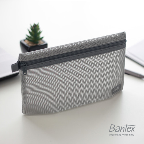 Bantex Zipper Storage Pouch Cheque Handbag Pencil Case - 8108