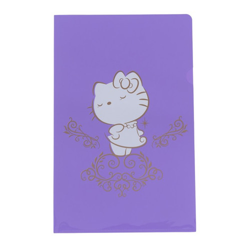 Bantex Folder Hello Kitty Folio Lilac #2245A21HK+P