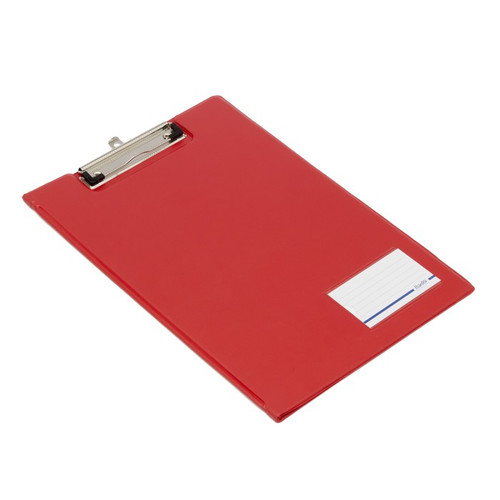 Bantex Clipboard With Cover Folio Red #4211 09+P