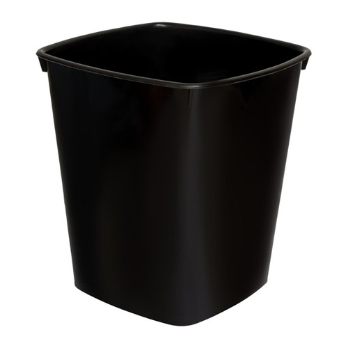 Bantex Waste Paper Basket Black #9820 10+P