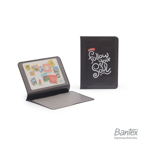 Bantex Dompet Kartu 2 Slot Card Pocket Holder 9876 06