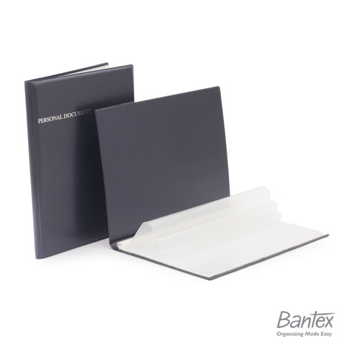 Bantex Clear Holder Display Book Document Keeper 20 Pocket 3153 01