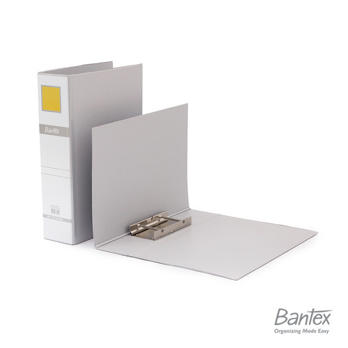 Bantex Post Pipe Binder 2 Ring 6cm Folio Grey 1362 05