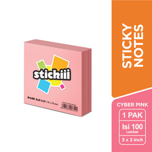 Stickiii Sticky Notes Cyber Pink - STI SNTIT 342 K