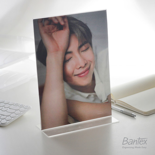 Bantex A4 Acrylic Stand Up Display 8854 08 Sign Holder Papan Akrilik