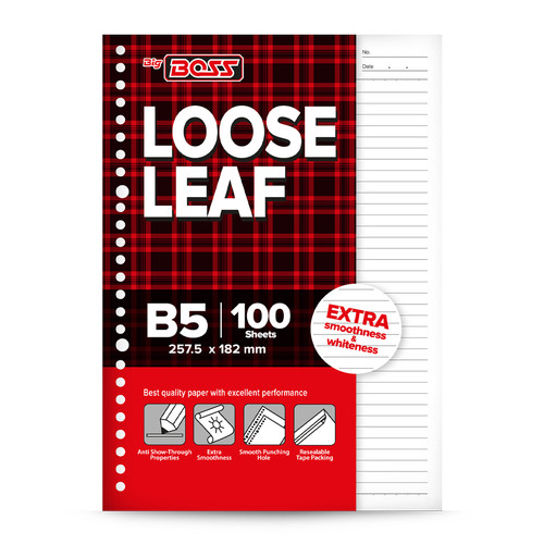 BigBoss Loose Leaf B5 100 Lembar BBO LL 100 B5