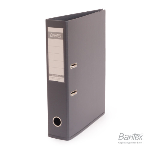 Bantex Ordner Folio 7 cm PVC Lever Arch File Anthracite Grey 1465V25