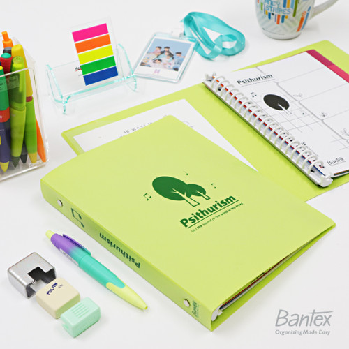 Bantex Multiring Binder Trendy A5 20 Ring 25 mm PSITHURISM 3324 72