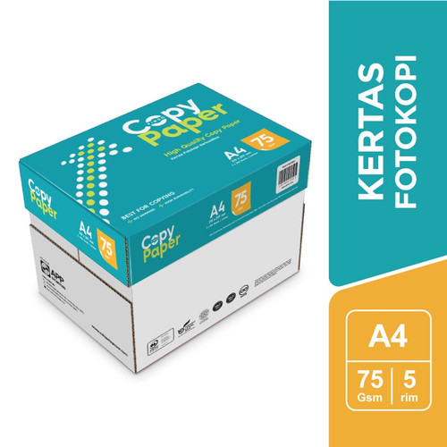 Copy Paper Blue Photocopy Paper 75gsm A4 per BOX - CPB PC 75 A4