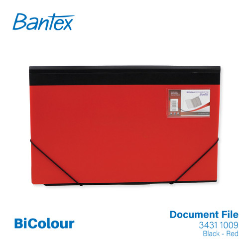 Bantex BICOLOUR Document File PP Folio 3431