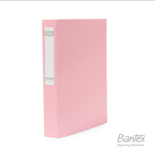 Bantex Photocard Album A4 2 Ring Binder Bubble Gum 8222P