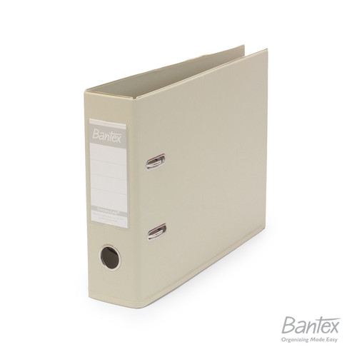 Bantex Ordner Kwitansi/A5 7cm Plastic Lever Arch File Beige #1452 13