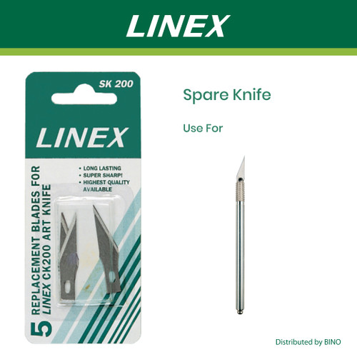 LINEX-SK-200 5 BLADES FOR CK-200 #4812 00