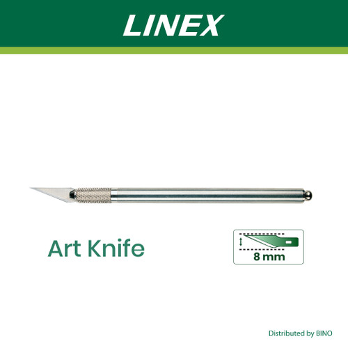 LINEX-CK200 ART KNIFE WITH 8MM BLADE #4801 00