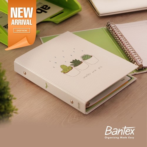 Bantex Multiring Binder A5 Water Me 20 Ring 25mm #1329 47