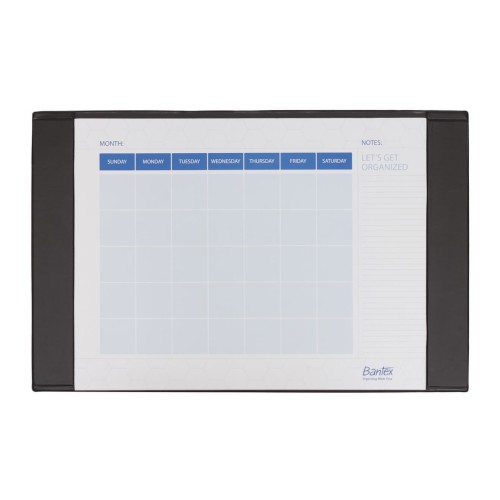 Bantex Deskpad Calender Large Black #416110