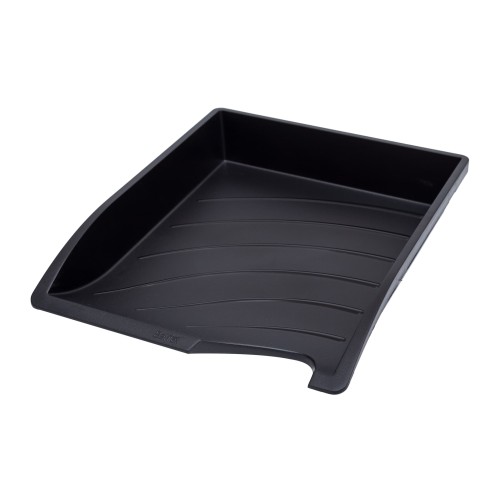 Bantex Plastik Moulded Letter Tray Black #9862 10