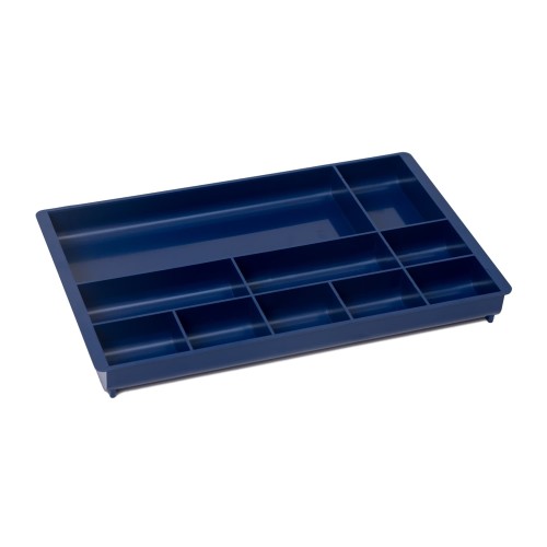 Bantex Drawer Organizer 10 compartment Blue #9841 01