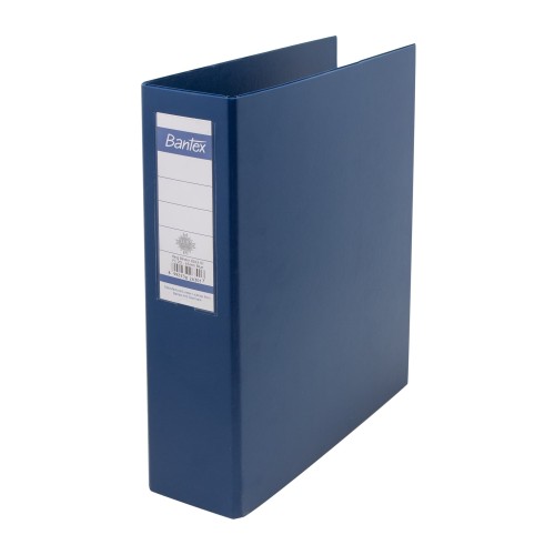 Bantex Ring Binder 2 Ring D 65mm Folio Blue #8263 01