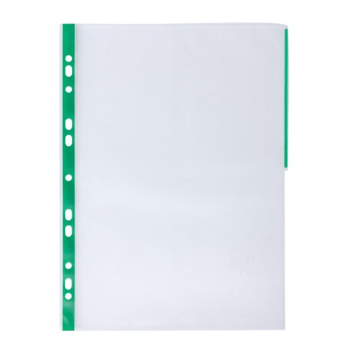 Bantex Signal Pocket Antiglare 25 Sheets A4 Green #2050 04