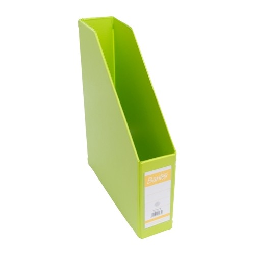 Bantex Magazine File (Box File) A4 7cm Lime #4010 65